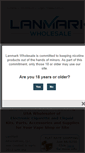 Mobile Screenshot of lanmarkwholesale.com
